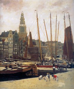Damrak Amsterdam — George Hendrik Breitner