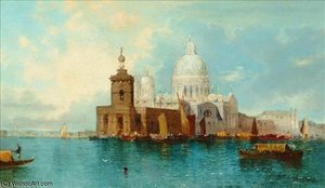 View Of Santa Maria Della Salute — William Meadows
