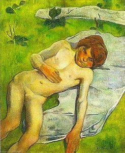 A Breton Boy — Eugène Henri Paul Gauguin