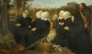 The Pilgrimage — Alphonse Legros