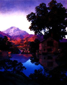 The Millpond — Maxfield Parrish
