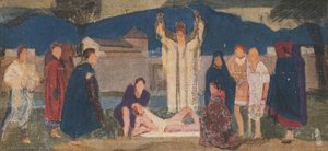 Study For 'the Raising Of Lazarus' — Ivor Williams