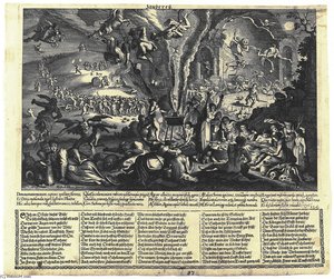 Zaubereÿ. Radierung — Matthäus The Elder Merian