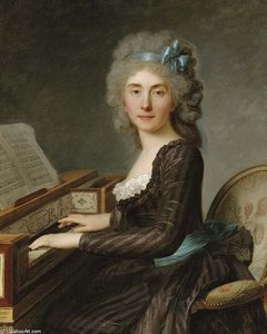 Portrait Of Mademoiselle Rouillé