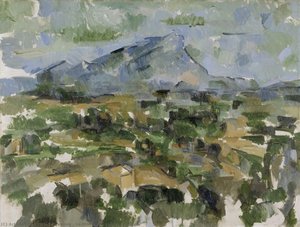 La Montagne Sainte-victoire — Paul Cézanne, Post-impressionist