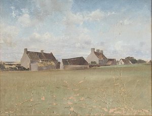 Landscape with Houses