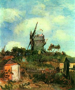 Le Moulin De La Gallette 3 — Vincent Willem Van Gogh