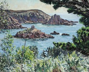 Portelet Bay, Jersey — Frank Grant Faed