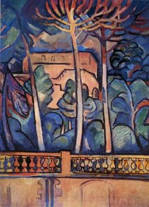 View From The Hotel Mistral, L'estaque — Georges Braque, Cubism
