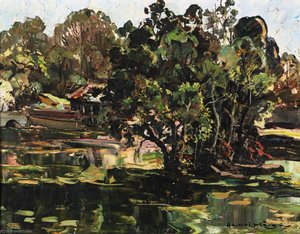 Paysage (landscape) — Henri Mège