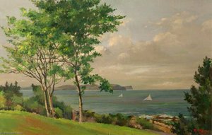 Belfast Lough from Princetown Lodge