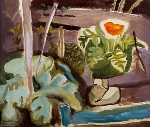 Garden With A Poppy — Ivon Hitchens
