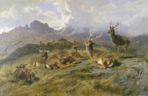 Landscape With Deer — Rosa Bonheur
