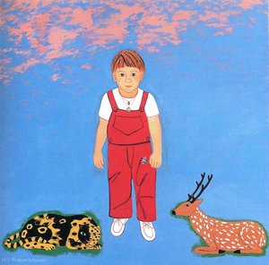 Untitled (775) — Joan Brown
