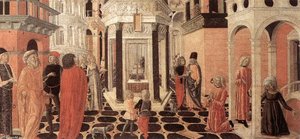 Three Episodes From The Life Of St Benedict — Neroccio De Landi
