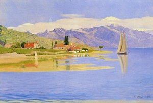 The Port Of Pully — Félix Vallotton