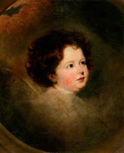 The Evening Star (child's Head) — Marshall Claxton