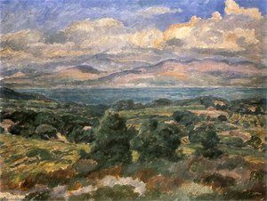 Landscape in the South of France