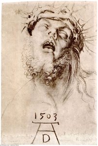 The Dead Christ With The Crown Of Thorns — Albrecht Dürer
