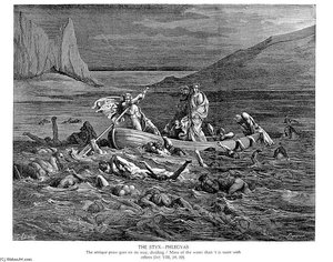 The Styx-phlegyas — Paul Gustave Doré, Romanticism