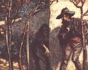 Rapunzel — Arthur Rackham