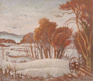 Landscape In Snow — Ethelbert White