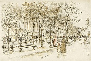 La Madelaine — Jean-françois Raffaelli