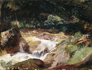 Mountain Stream in the Ramau