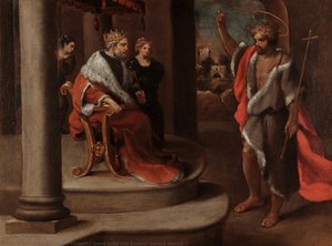Saint John The Baptist Before Herod — Giuseppe Calletti