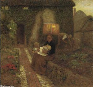 Maternity — Edward William Stott