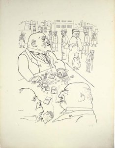 The Robbers, Malik-verlag, Berlin — George Grosz