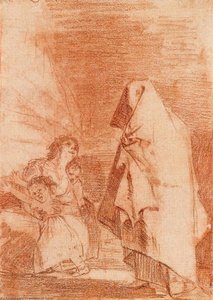 Que Viene El Coco — Francisco José De Goya Y Lucientes, Romanticism
