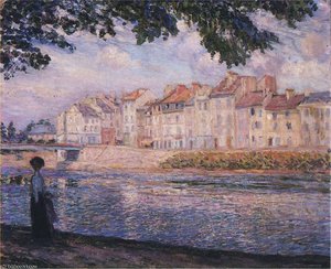 Walk By The River — Henri Lebasque