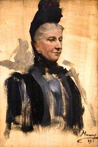Mrs Stewart Clark (sketch) — Sir John Lavery