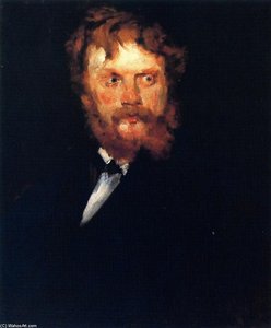 Portrait Of Mr. Drindel — William Merritt Chase, Impressionism