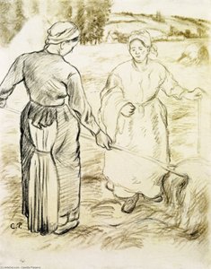 The Tedders 1 — Camille Pissarro