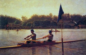 The Biglin Brothers Turning The Stake — Thomas Eakins