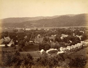 View West from Pavillion, from the album Views of Charlestown, New Hampshire