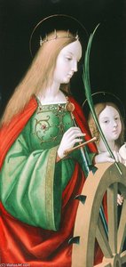 St. Catherine — Andrea Solario