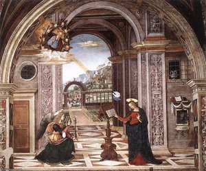 Pinturicchio Annunciazione — Bernardino Di Betto (pintoricchio)