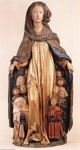 Ravensburg Madonna Of Mercy — Michael Erhart