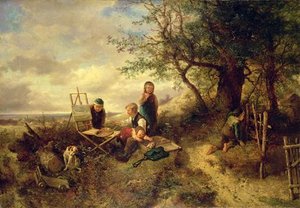 During The Absence Of The Painter