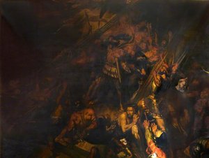Vasco da Gama Encountering the Spirit of the Storm
