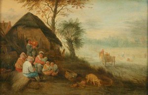 Farmyard Scene Reaping