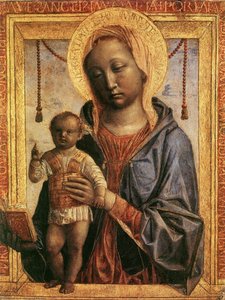 Madonna Of The Book — Vincenzo Foppa, Early Renaissance