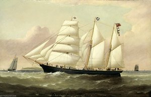 Barkentine Lady Elibank Of London — William H Yorke