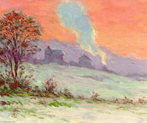 Landscape with Snow
