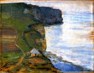 Étretat, The Cap D'antifer — Claude Monet