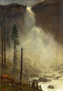 Nevada Falls — Albert Bierstadt