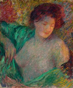 (Head of a Young Girl Facing Her Left)